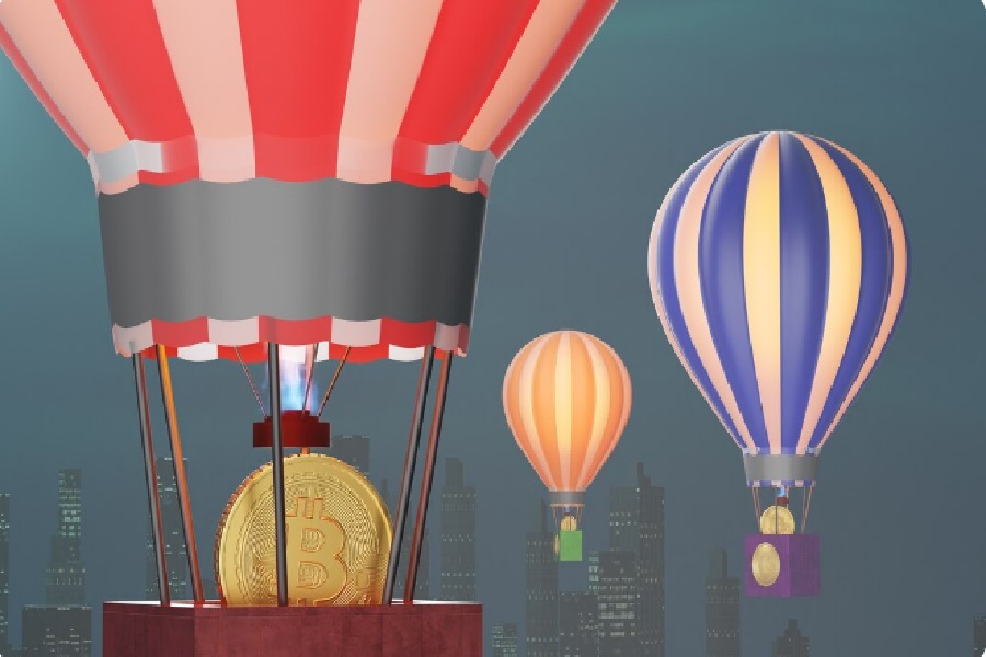 حمل سکههای بیت کوین مفهوم ایردراپ چیست